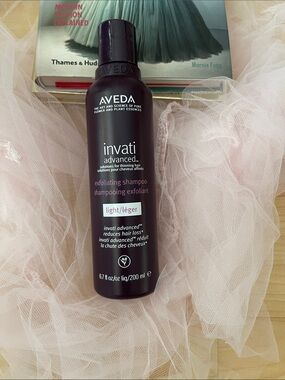 AVEDA Invati Advanced Exfoliating Shampoo — Deep Plum Bottle
